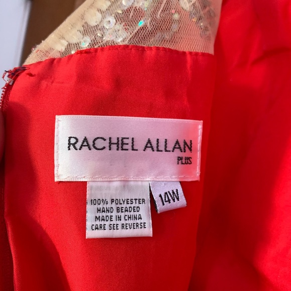 Rachel Allan red prom dress - Picture 7 of 8